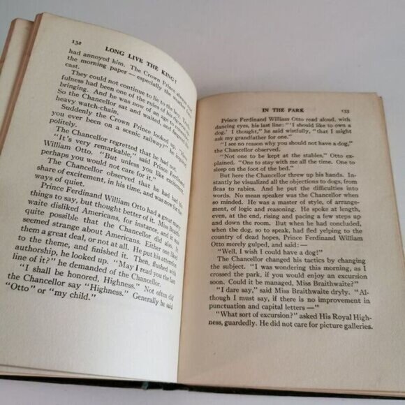 1917 Long Live the King by Mary Roberts Rinehart Antique Mystery Novel 1st Ed - Picture 8 of 9